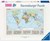 Ravensburger Puzzel Wereldkaart 1000stukjes 