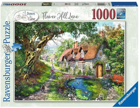 Ravensburger Puzzel Flower Hill Lane 1000stukjes 