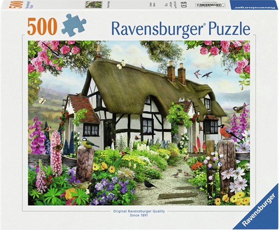 Ravensburger Puzzel Idyllische Cottage 500stukjes