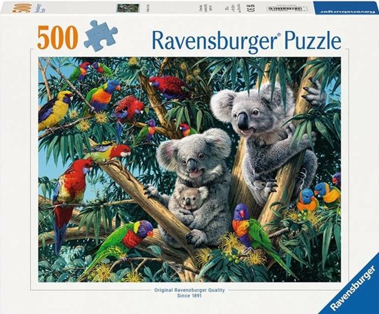 Puzzel Koala's in de Boom 500stukjes 