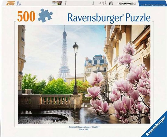 ravensburger Lente in Parijs Puzzel 500stukjes 