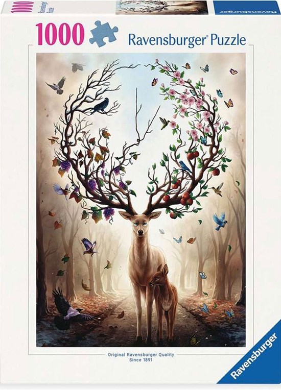Ravensburger Puzzel Magisch Hert 1000stukjes 