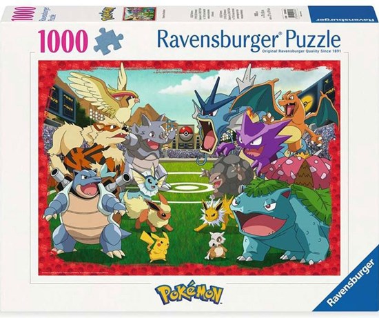 Ravensburger Puzzel Confrontatie tussen Pokémon 1000stukjes 