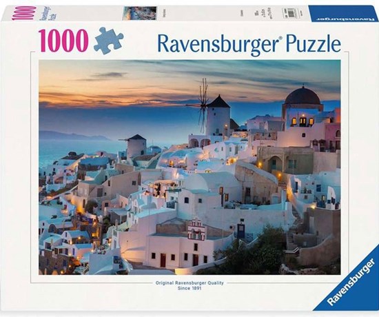 Ravensburger Puzzel Avond in Santorini 1000stukjes 