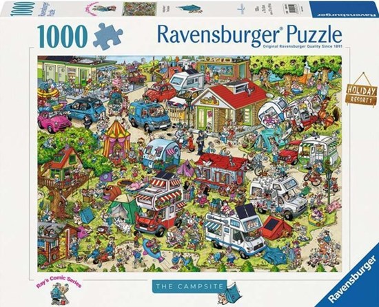 Puzzel Holiday Resort 1 de Camping 1000stukjes 
