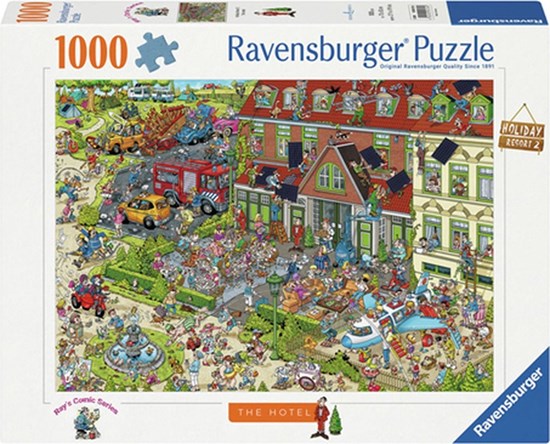 Puzzel Holiday Resorts 2 the Hotel 1000 Stukken 