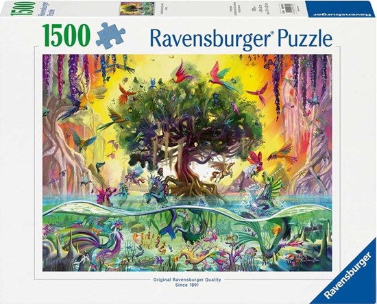 Puzzel Beautiful Sea Unicorn and Friends 1500 Stukken 
