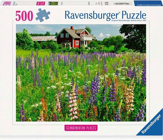Ravensburger Puzzel Boerderij in Zweden 500stukjes