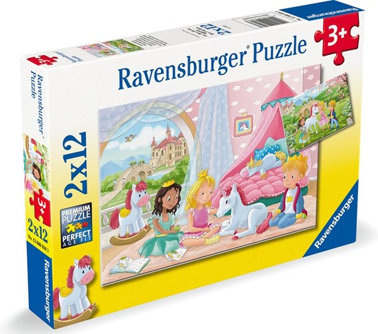 Puzzel 2in1 Betoverende Vriendschap 2x12stukjes 3+