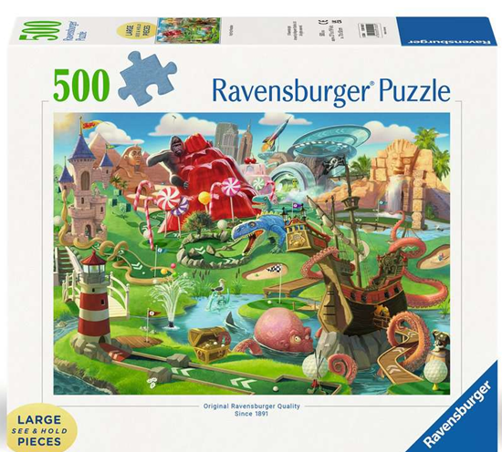 ravensburger Put Put Paradise puzzel 500 GROTE Stukken 
