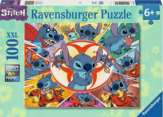 Puzzel Disney Stitch in mijn Wereld 100 XXL Stukken 6+ 