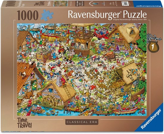 Ray's Comic Time Travel Klassieke Wereld puzzel 1000 stukjes 