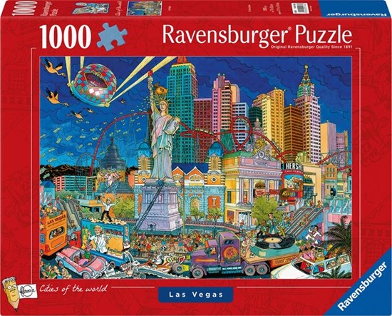 Puzzel Cities of the World Las Vegas 1000stukjes 