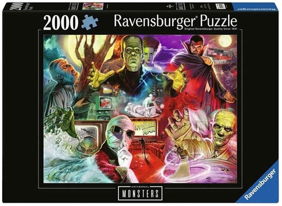 ravensburger Universal Monsters puzzel 2000stukjes 
