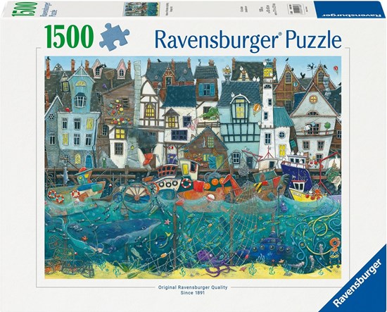 Ravensburger Habour of Wonders : A Bustling Fantasy Port 1500 stukjes 