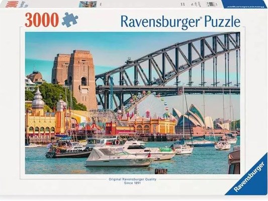 ravensburger Secret Sydney puzzel 3168stukjes