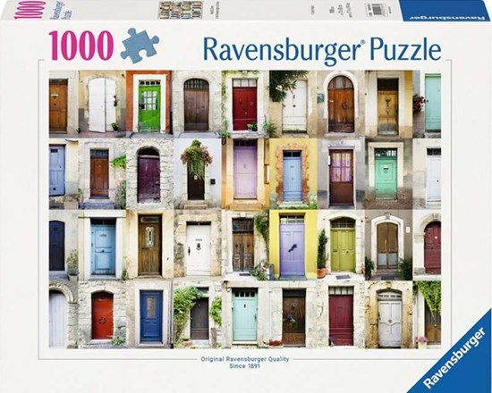 Ravensburger Mooie Deuren in de Provence in Frankrijk 1000 stukjes 