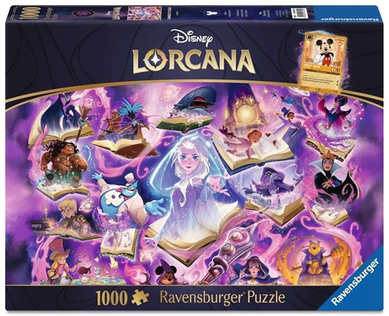 Disney Lorcana Glimmers of the Realm Amethyst puzzel 1008stukjes 