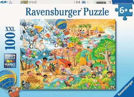 ravensburger puzzel de 4 Seizoenen 100XXL Stukken 6+ 