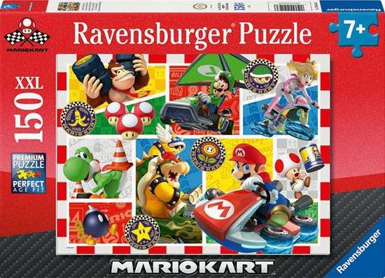 Puzzel Mario Kart Sfeerfoto's 150XXL Stukken 7+ 