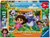 ravensburger Dora We Kunnen Het 2in1 puzzel 2x12stukjes 3+