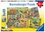 Puzzel 2in1 Op de Boerderij puzzel 3x49 stukjes 5+ 