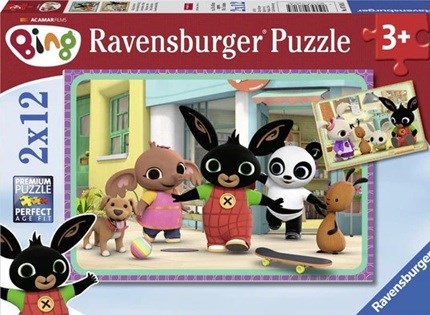Bing's Avonturen puzzel 2x12stukjes 3+ 