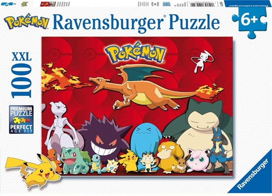 Puzzel Mijn Favoriete Pokémon 100XXL Stukken 6+ 