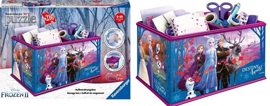ravensburger Disney Frozen II Opbergdoos 3D Puuzel 216dlg 9+  