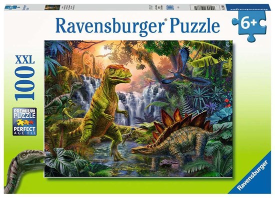 Oase van Dinosariers puzzel 100stukjes 