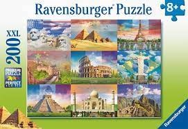 ravensburger Monumenten van de Wereld puzzel 200 XXL stukken