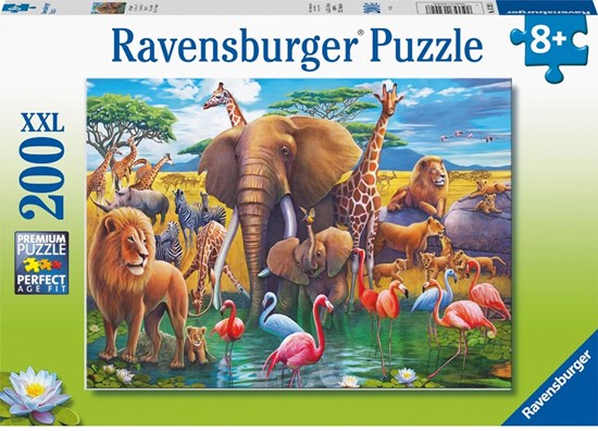 Op Safari puzzel 200XXL stukken 8+ 