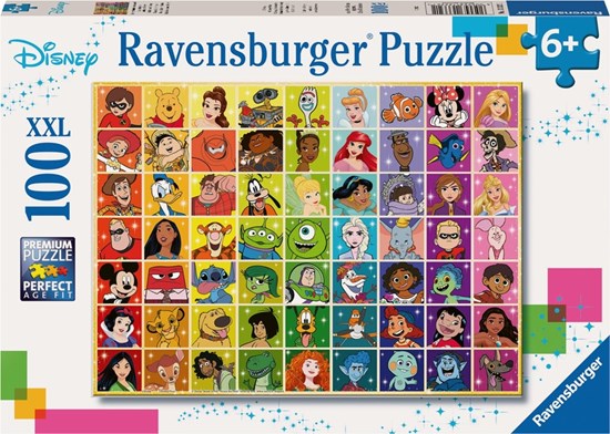 Puzzel Disney Kleurenpalet 100XXL Stukken 6+ 