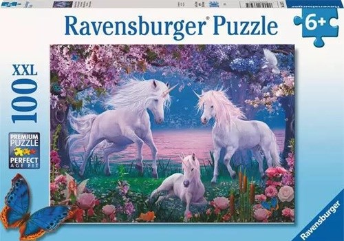ravensburger Schitterende Eenhoorns puzzel 100XXL Stukken 6+ 