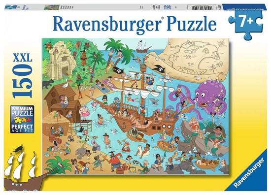 ravensburger Piraten Eiland puzzel 150dlg 7+ 