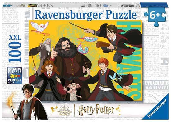 de Jonge Tovenaar Harry Potter puzzel 100 XXL Stukken 6+ 