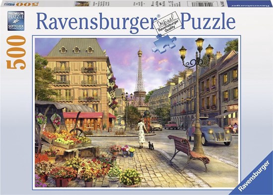 ravensburger Wandeling door Parijs puzzel 500stukjes ra