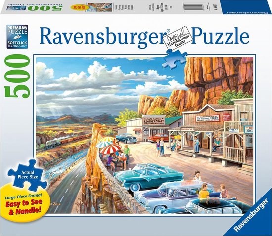 ravensburger Mooi Uitzicht puzzel 500 Large Pieces 