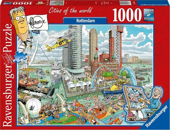 Rotterdam Cities of the World puzzel 1000stukjes