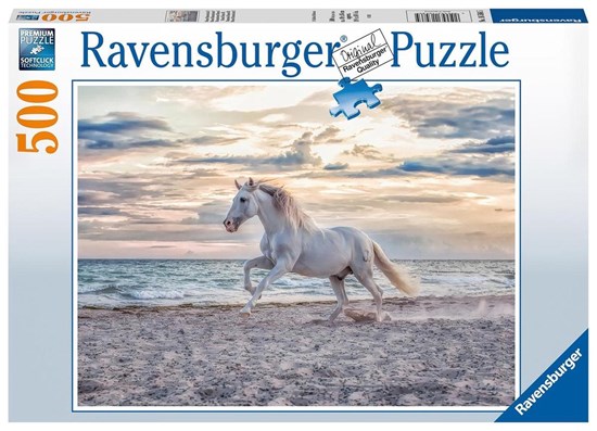 ravensburger Paard op het Strand puzzel 500stukjes 