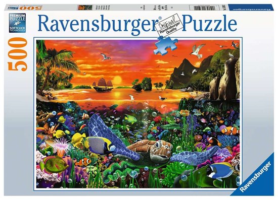 Schildpad in het Rif puzzel 500 stukken
