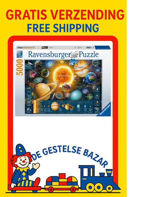 Ravensburger Puzzel Planetensystem 5000stukjes 