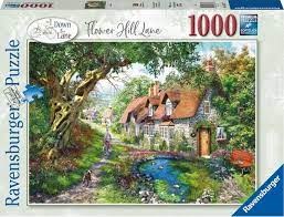 Flower Hill Lane puzzel 1000stukjes 
