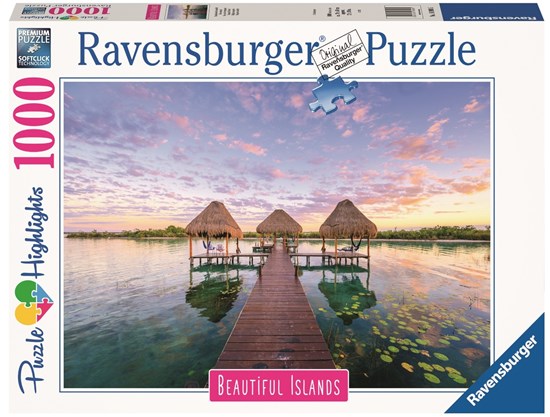 ravensburger Beautiful Islands Tropical Retreat puzzel 1000stukjes 