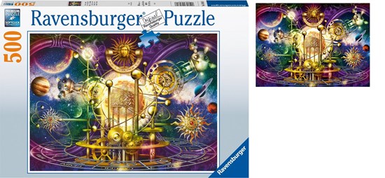 ravensburger Gouden Zonnestelsel puzzel 500stukjes
