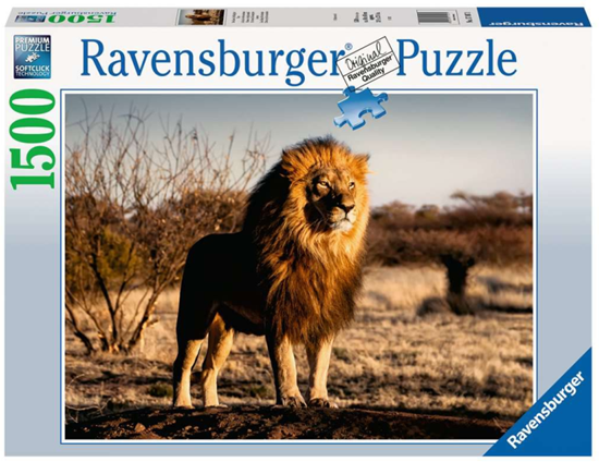 ravensburger De Leeuw. De Koning der Beesten puzzel 1500stukjes  