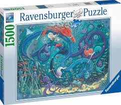 ravensburger de Zeemeerminnen puzzel 1500stukjes 