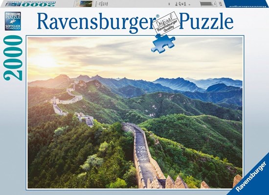 ravensburger de Chinese Muur in het Zonlicht  puzzel 2000stukjes