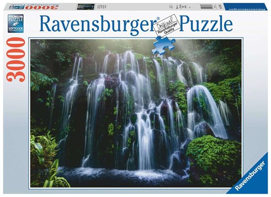 ravensburger Waterval in Bali puzzel 3000stukjes