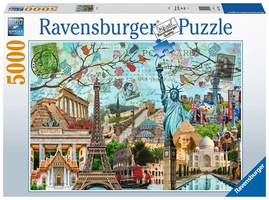 ravensburger Big City Collage puzzel 5000stukjes 